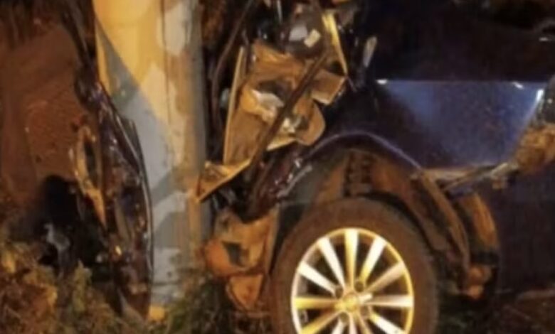 Photo of Região: Grave acidente com morte de adolescente e carro partido ao meio