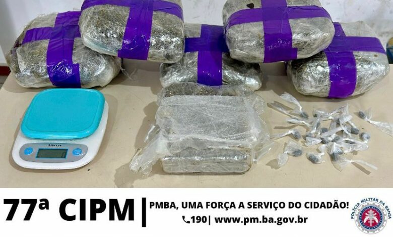 Photo of Conquista: 77ª CIPM localiza “super maconha” e prende suspeito