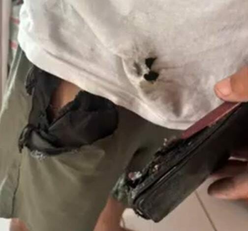 Photo of Vídeo mostra momento exato de explosão de celular