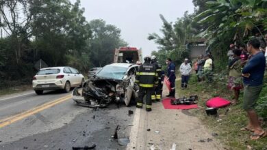 Photo of Região: Grave acidente com enfermeira presa às ferragens