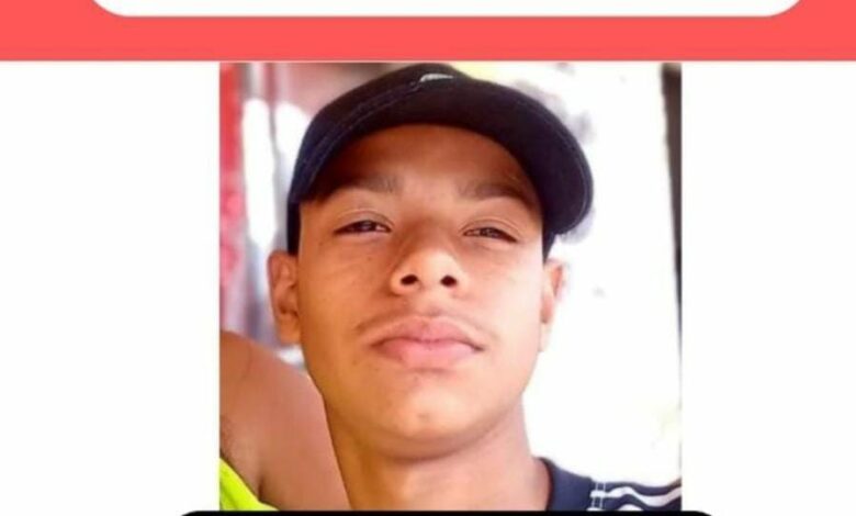 Photo of Região: O jovem Alan está desaparecido