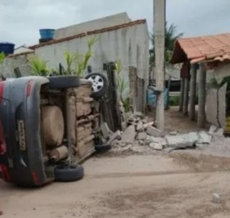 Photo of Homem é baleado em festa infantil, bate o carro e morre