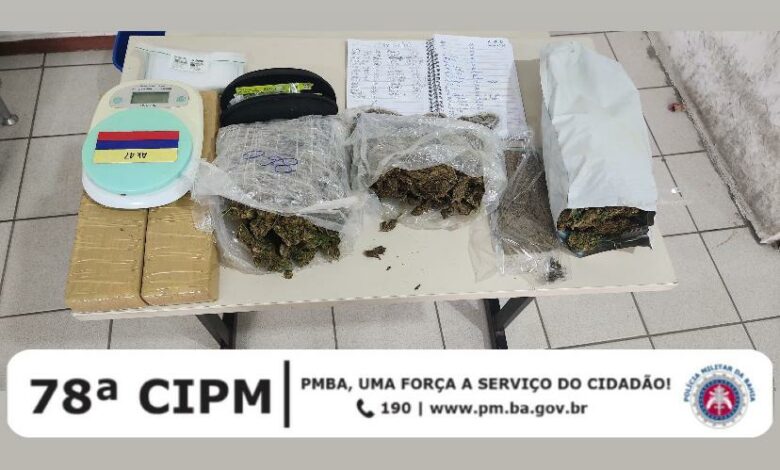 Photo of Conquista: Polícia encontra mochila recheada de droga na cidade