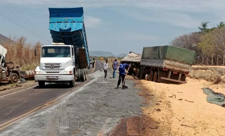 Photo of Região: Vídeo mostra grave acidente com carreta