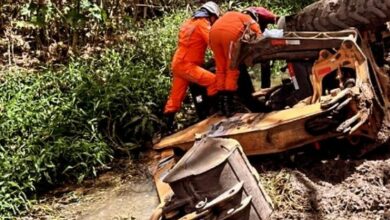 Photo of Susto em Conquista: Bombeiros resgatam homem preso embaixo de trator