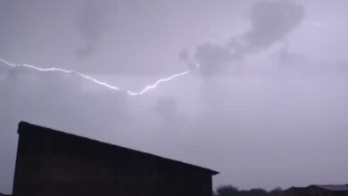 Photo of Video: Chuva forte, raios e trovões em Conquista