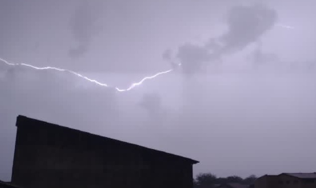 Photo of Video: Chuva forte, raios e trovões em Conquista