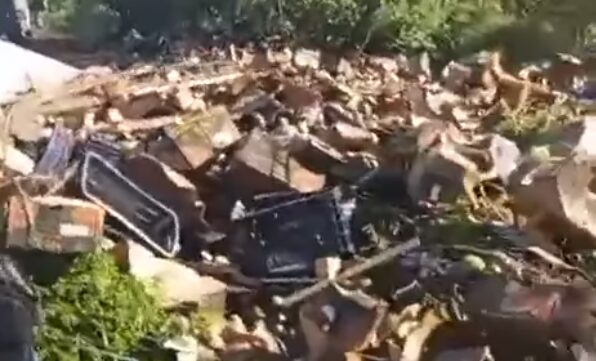 Photo of Vídeo: Grave acidente com carreta na região