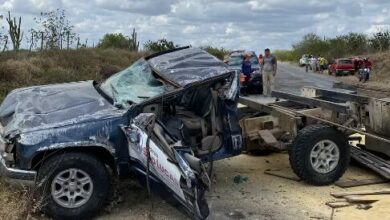 Photo of Grave acidente e casal arremessado na estrada