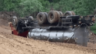 Photo of Região: Grave acidente com caminhão-tanque