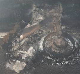 Photo of Região: Grave acidente e moto destruída