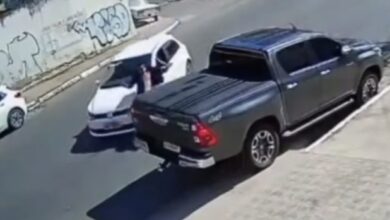 Photo of Vídeo: Motorista de aplicativo reage a assalto na região, atropela assaltante e chama a polícia