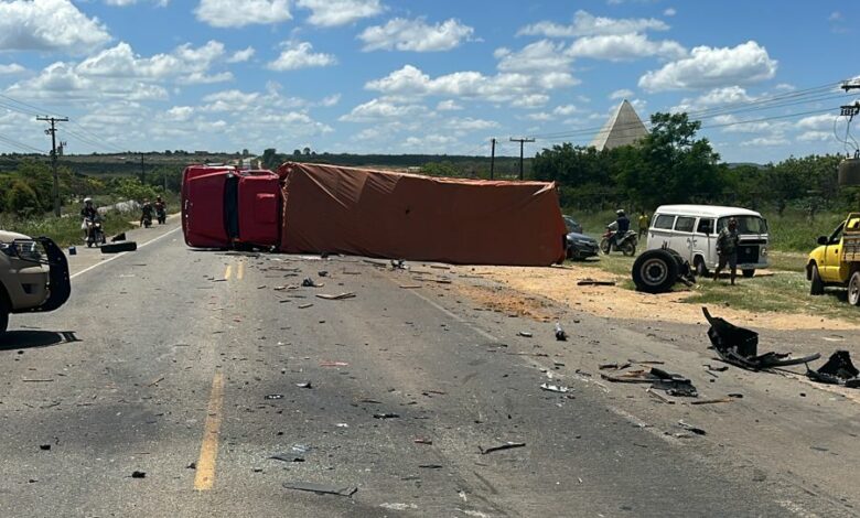 Photo of Vídeo: Grave acidente em Conquista