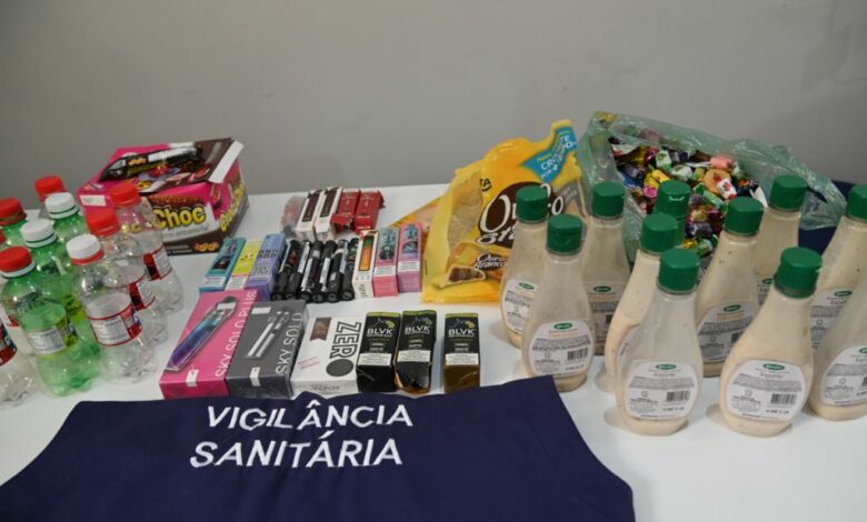 Photo of Conquista: Vigilância Sanitária já apreendeu mais de 250 quilos de produtos vencidos este ano